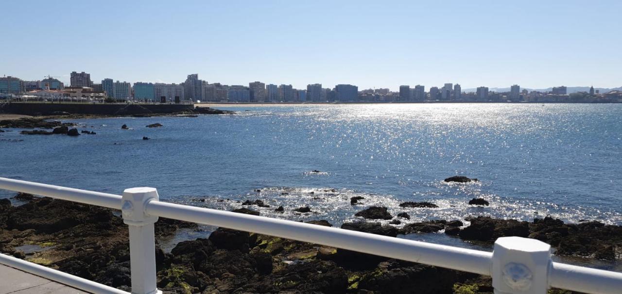 82 m2, 2 yatak odalı, 2 banyolu Daire, Centro bölgesinde Gijón Dış mekan fotoğraf